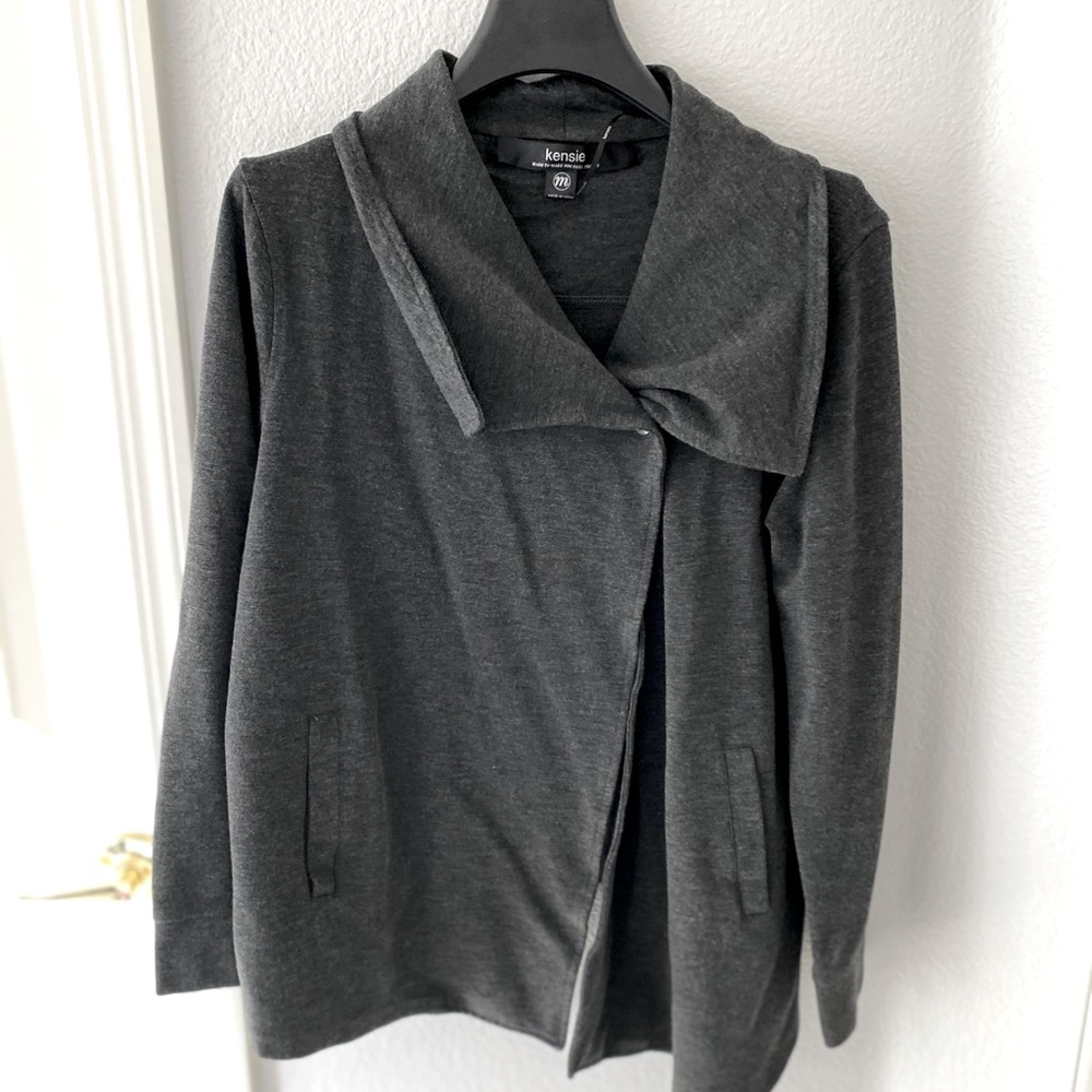Asymmetrical Snap Closer Sweater